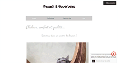 Desktop Screenshot of peauxfourrures.com